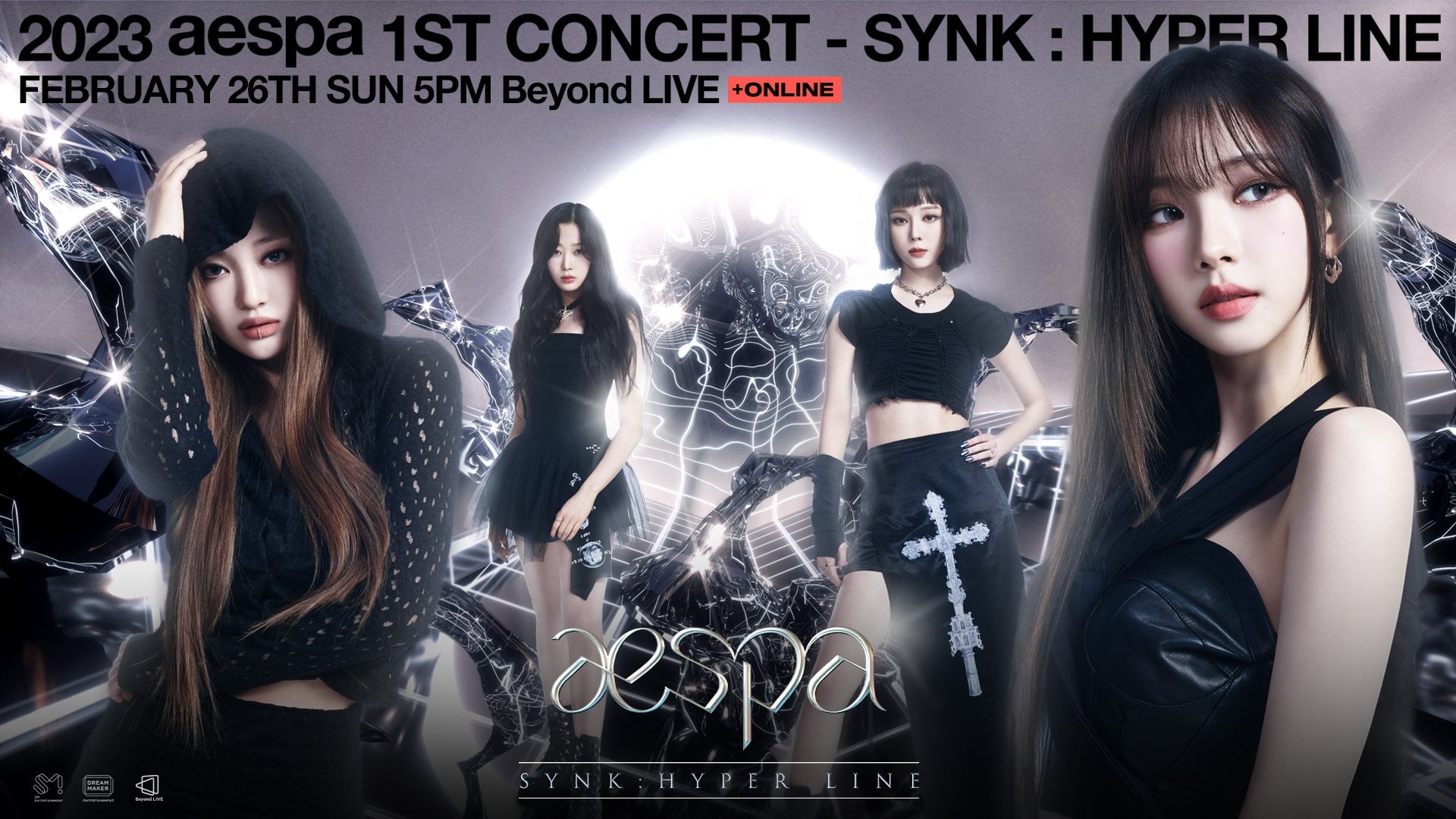 Will aespa SYNK: HYPERLINE have a VOD available for purchase after the official concert date?