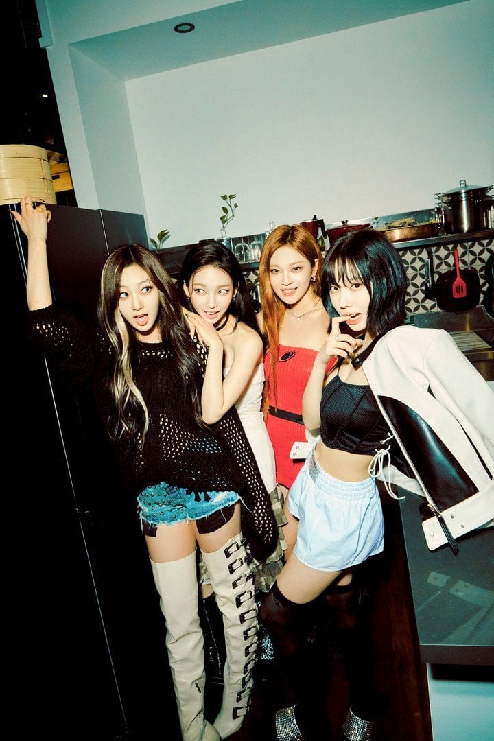 230515 aespa 'My World' first week album sales hit 1.69 million copies, setting a record for a K-pop girl group, and SM group of all time