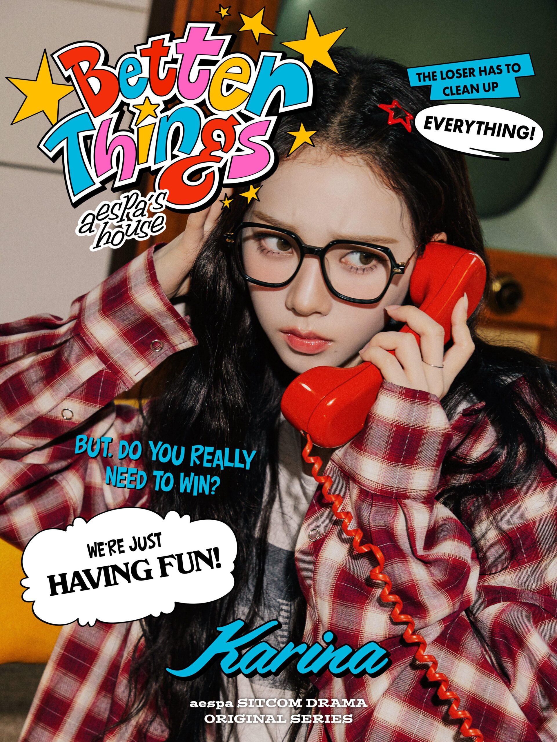 230804 Karina - ‘Better Things’ Sitcom Character Poster