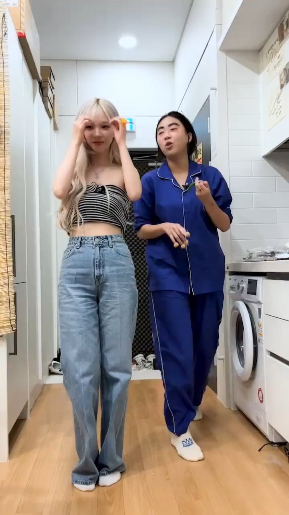 230519 aespa TikTok Update (Spicy Challenge with Lee Youngji)