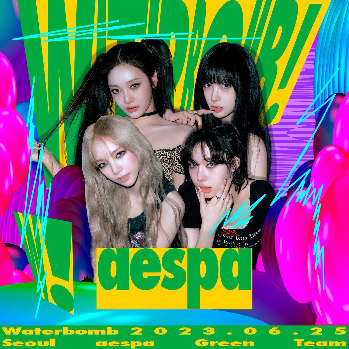 230605 aespa to perform at Waterbomb 2023 on June 25th