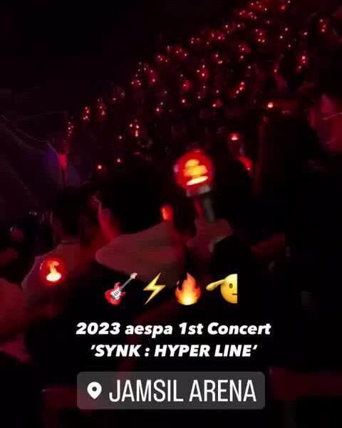 230225-26 aespa Instagram Story Updates ('SYNK : HYPER LINE' Day 1 & 2 Compilation)