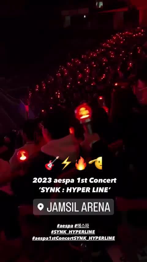 230225-26 aespa Instagram Story Updates ('SYNK : HYPER LINE' Day 1 & 2 Compilation)