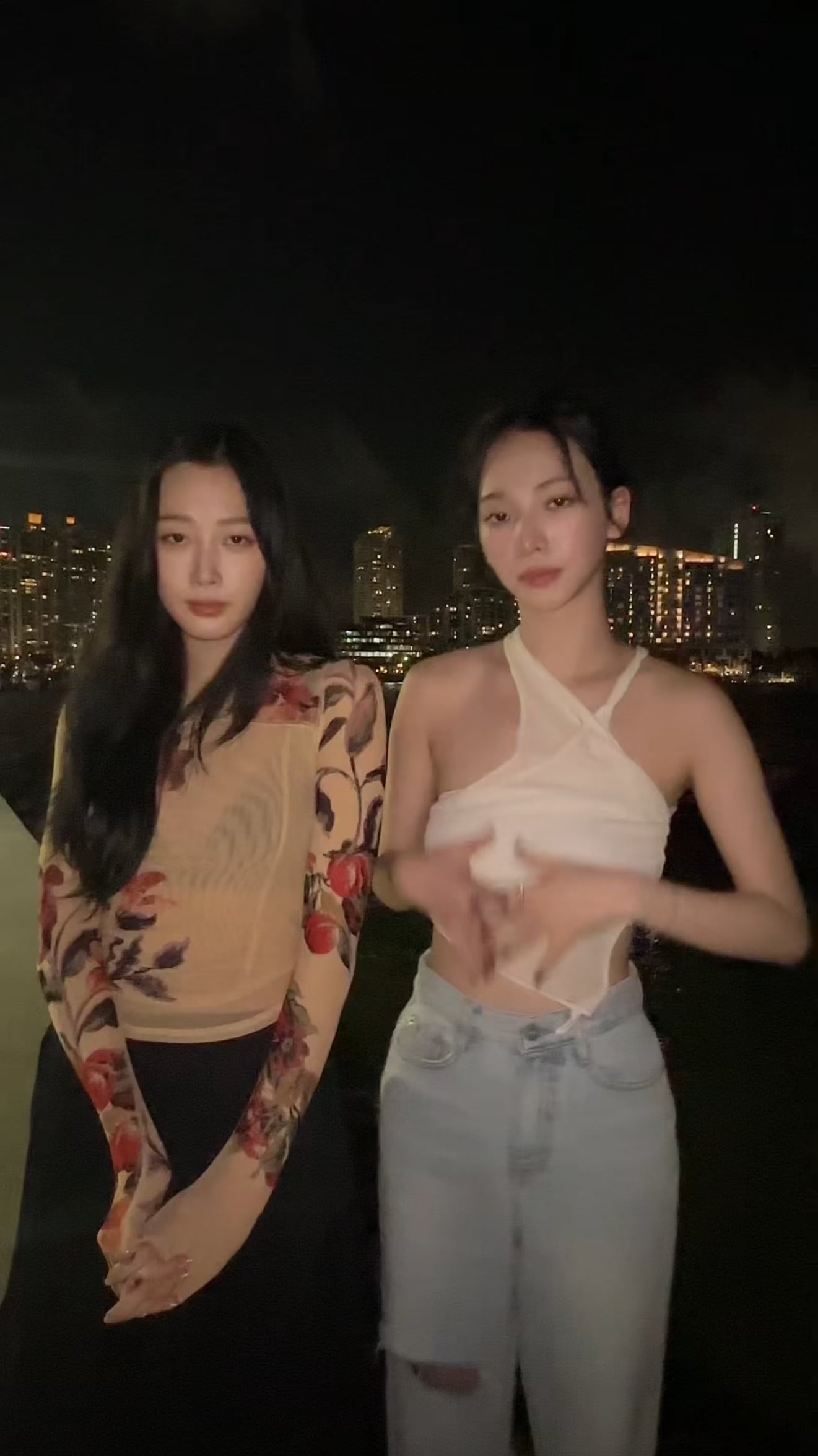 230903 aespa TikTok Update with Karina & Giselle - Me = obsessed with MY 🫶