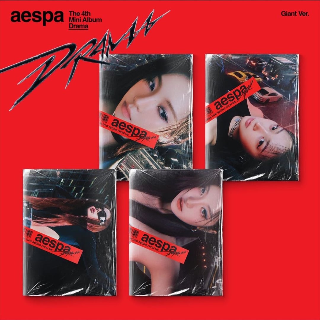 231027 aespa - The 4th Mini Album: Drama (Album Packaging Details)