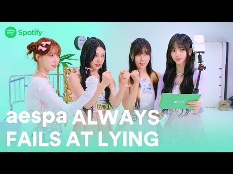 231114 aespa - Why aespa always tells the truth @ K-Pop ON! Spotify: Spot ON! (Behind the Scenes)