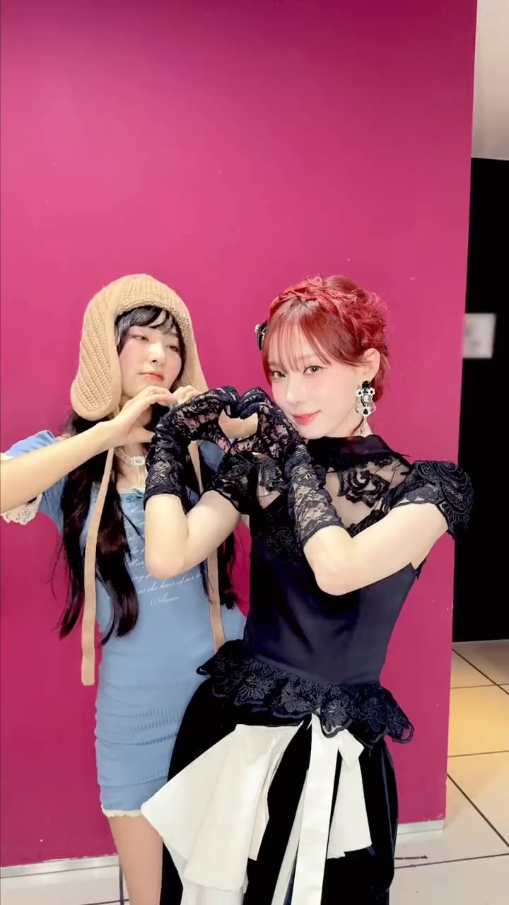 231119 aespa TikTok Update with Karina & Winter - #ImtheDrama with Red Velvet Irene & Seulgi 🐰🐻