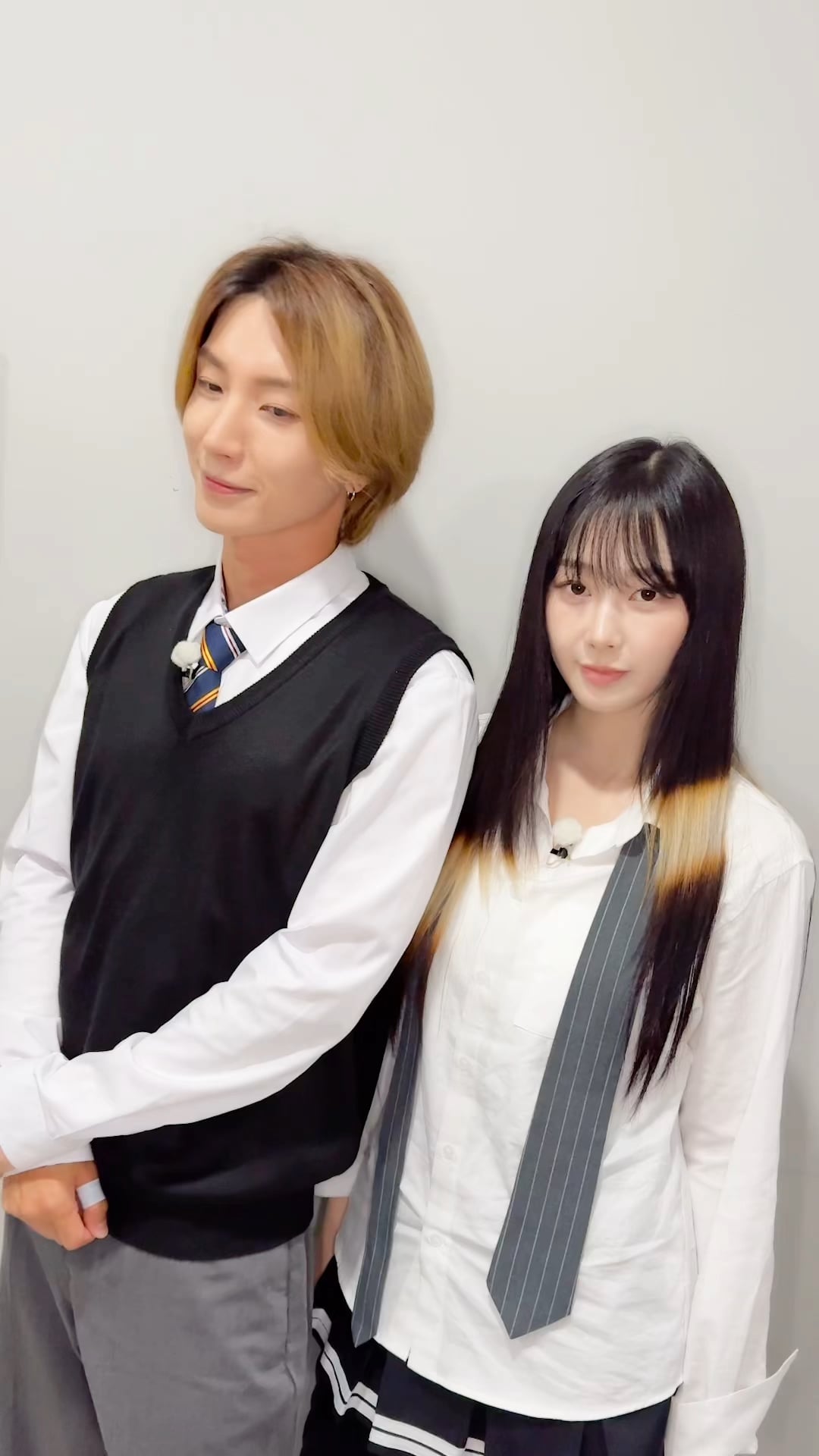 231125 aespa TikTok Update with Giselle - #ImtheDrama Oh my god 🤭 with Super Junior Leeteuk