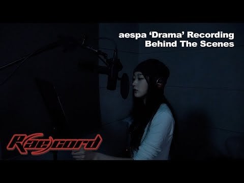 231124 aespa - [R(ae)cord] ‘Drama’ Recording Behind The Scenes