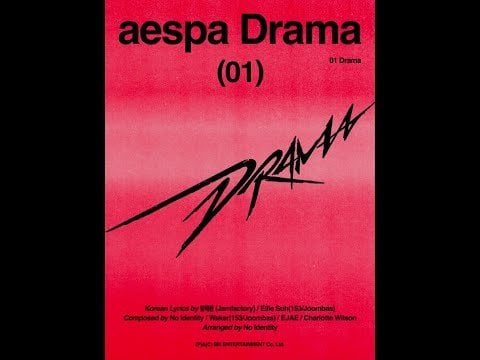 231103 aespa - Drama (Track Poster)
