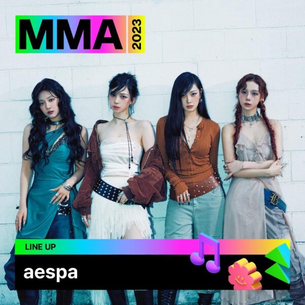 231115 aespa is confirmed as part of the 3rd artists lineup for Melon Music Awards 2023