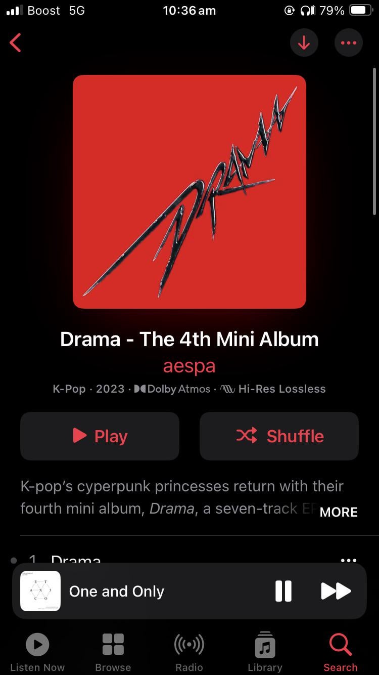 ATTENTION AU/NZ MYS WHO USE APPLE MUSIC