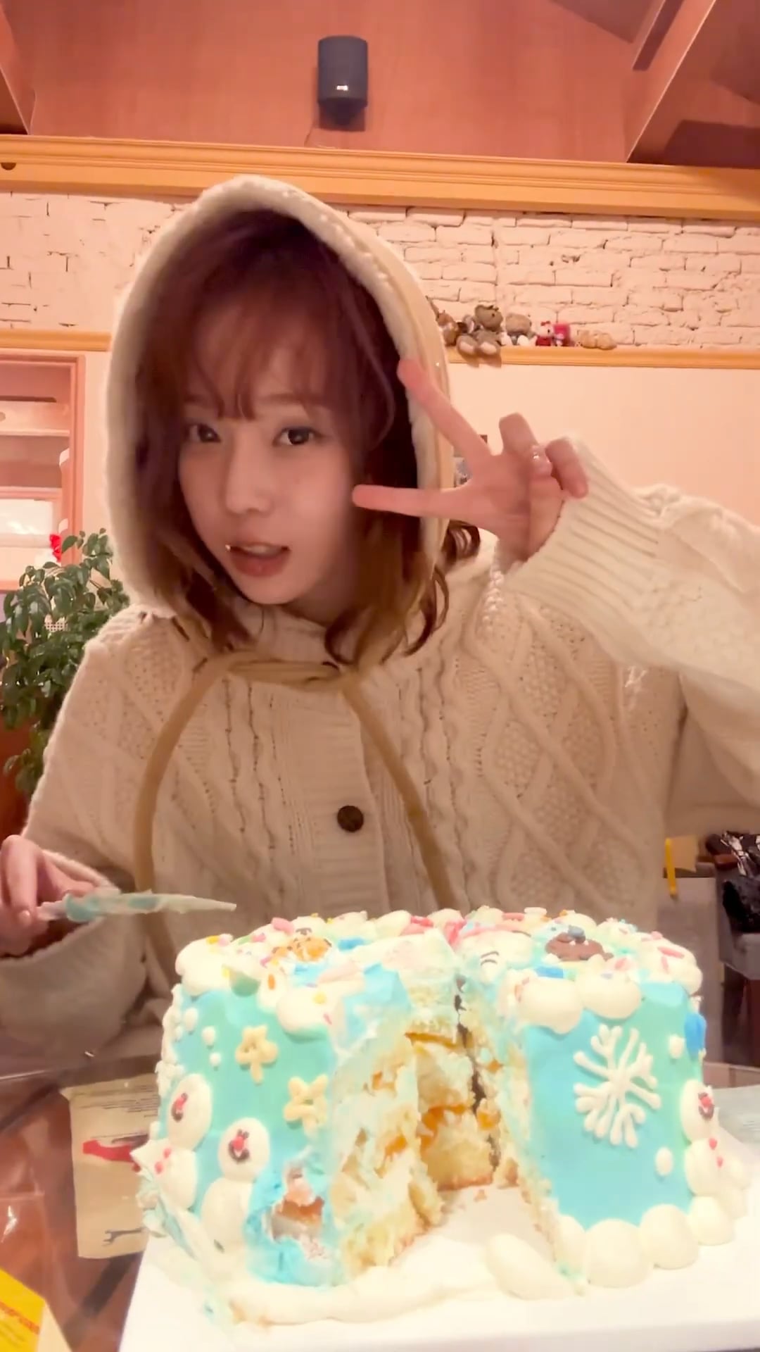 240101 aespa YouTube Shorts Update with Winter - Let's eat together 🍰