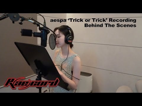 231205 aespa - [R(ae)cord] ‘Trick or Trick’ Recording Behind the Scenes