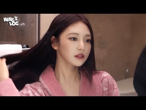 240327 Ningning - I think it's so lovely❤️ | NINGNING X Versace in Milan Fashion Week & Beijing | NING’S LOG