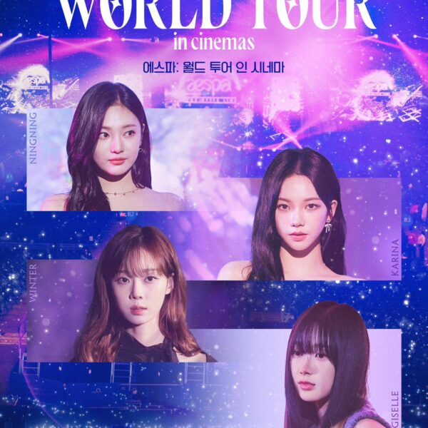 240321 aespa - aespa: WORLD TOUR in cinemas (Teaser Poster)