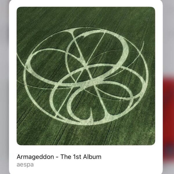 A crop circle as the digital cover for "Armageddon". Thoughts?