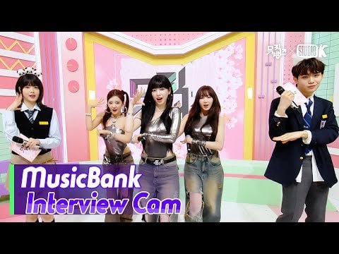 240517 aespa - Interview Cam @ KBS Music Bank