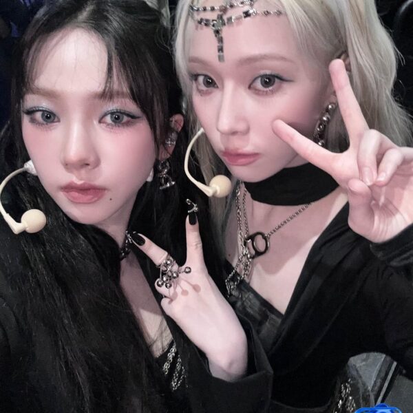 240530 Mnet M Countdown Twitter Update With aespa - Pre-Show Photos