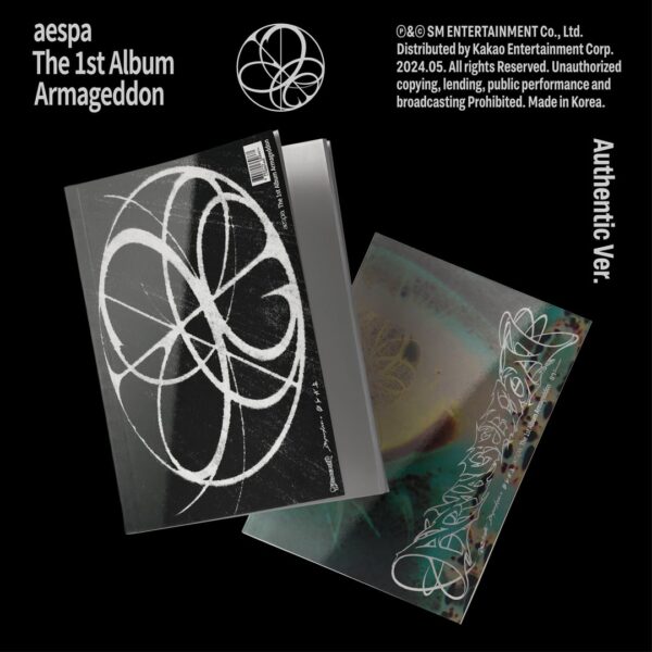 240523 aespa - The 1st Album: Armageddon (Authentic, MY Power, Poster & Zine Ver. Album Details)