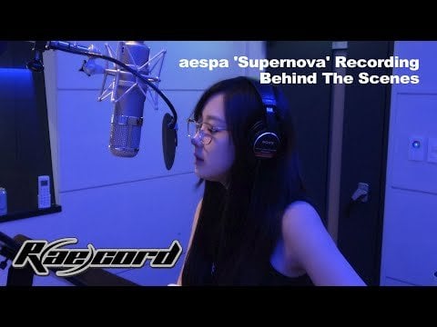 240514 aespa - [R(ae)cord] ‘Supernova’ Recording Behind The Scenes
