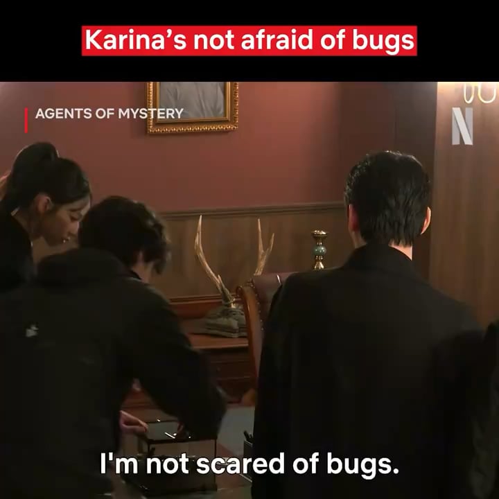 240618 Netflix K-Content Twitter Update with Karina - you can say that bugs don’t bug her 😏