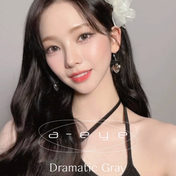 240620 Karina for Refrear’s a-eye - aespa colored contact lenses, Introducing ‘Dramatic Gray’ worn by Karina