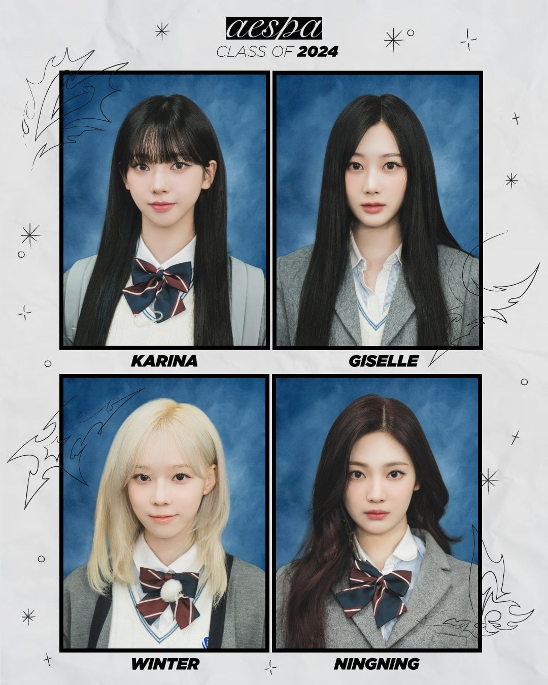 240626 aespa Twitter Update - aesparty EP.03 aespa‼️ Let's go to school~🏫 See you on June 28th at 8 PM KST