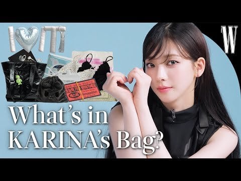 240729 Karina - What's in KARINA's Bag? @ W Korea