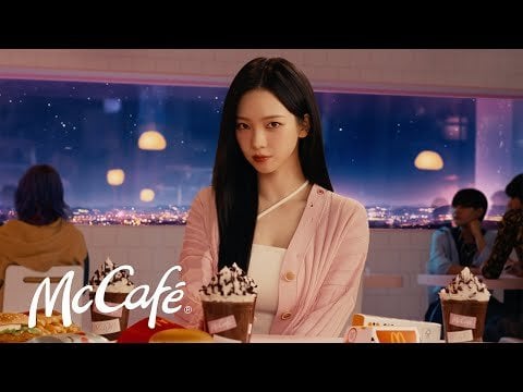 240701 aespa for McDonald's Japan's McCafé
