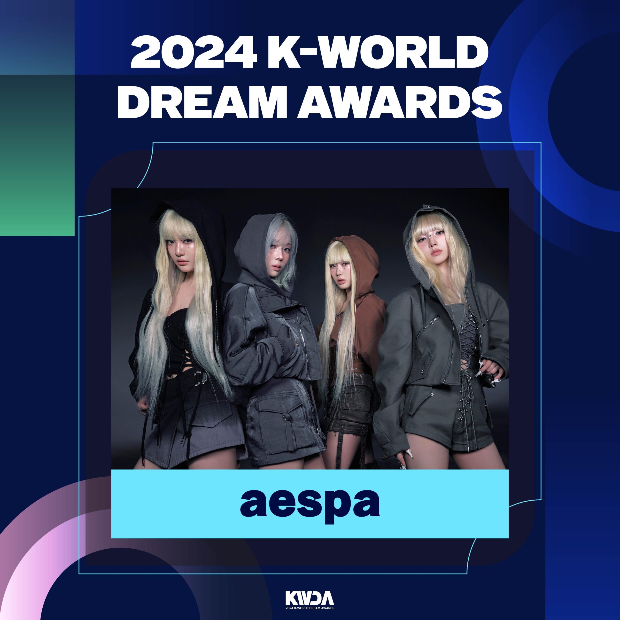 240725 aespa announced as part of the third lineup for '2024 K-WORLD DREAM AWARDS' @ Jamsil Indoor Stadium on August 22nd