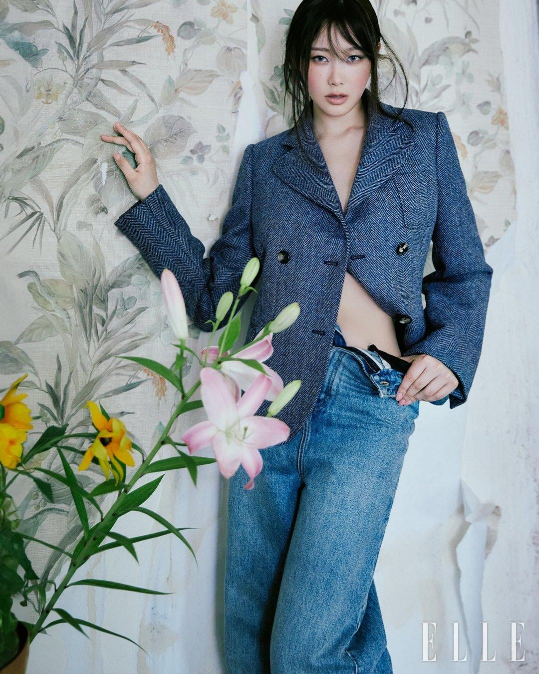 240726 Giselle for ELLE Korea x LOEWE (August 2024 Issue - Pictorial Preview)