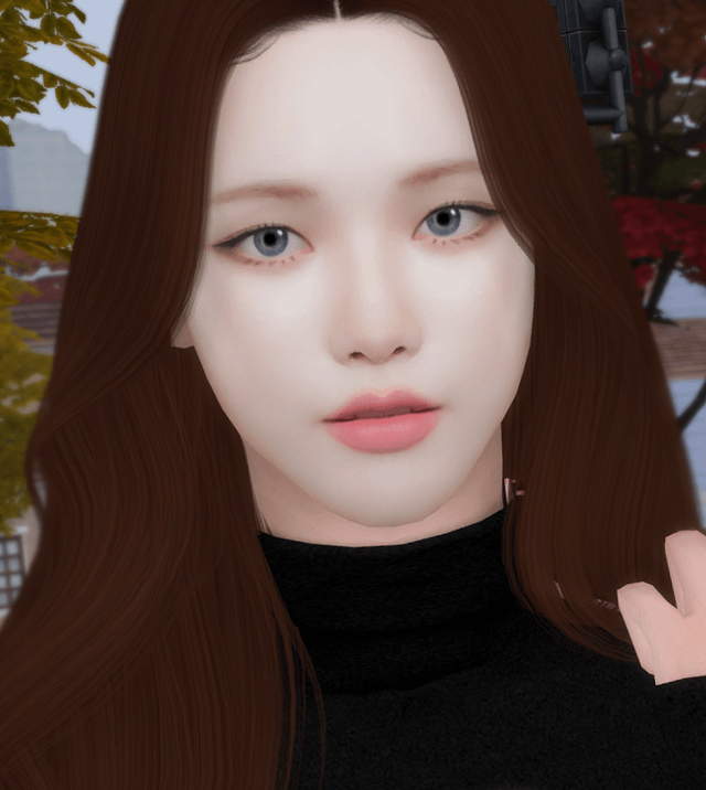 Karina in my sims 4