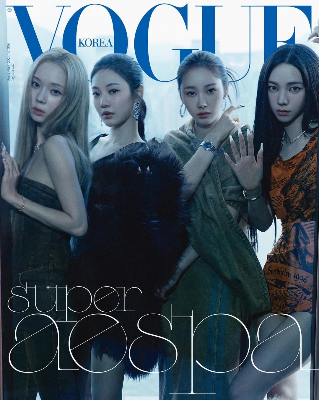 240812 aespa for VOGUE KOREA (September 2024 Issue Covers)