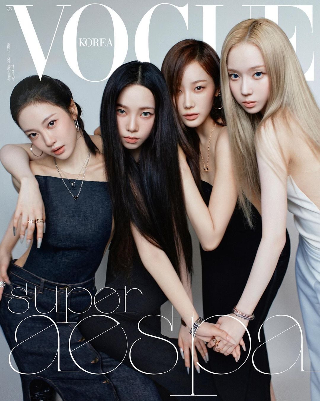 240815 aespa for VOGUE KOREA (September 2024 Issue Pictorial Preview)