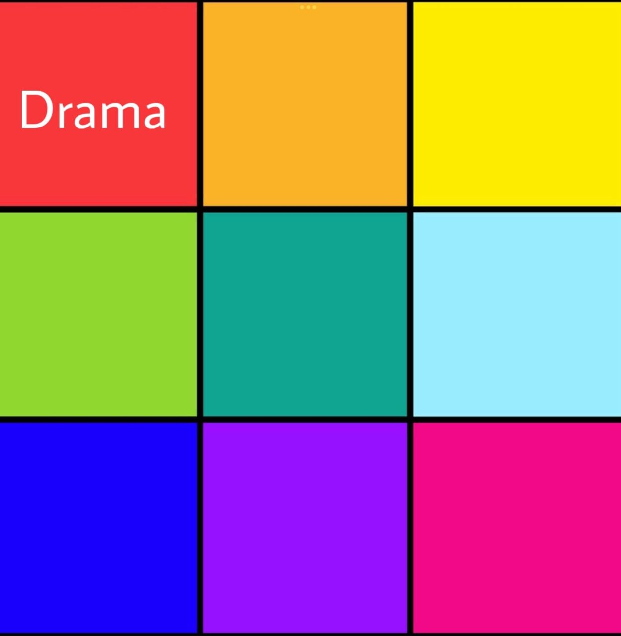 Drama won for red! What about orange?