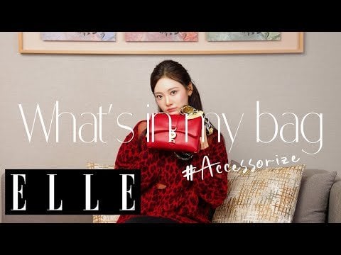 240906 Ningning - What's in my bag @ ELLE Japan