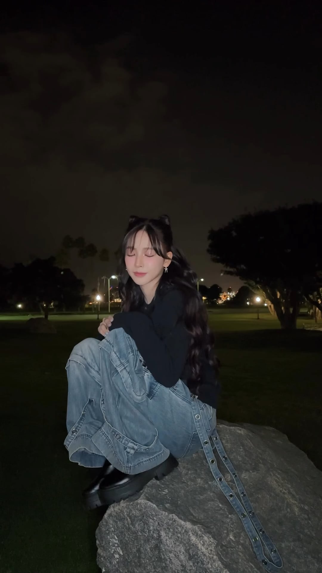 240919 aespa TikTok Update with Karina - 🐈‍⬛🌕 meow mew ▶︎•၊၊||၊|။||||||။၊|။•