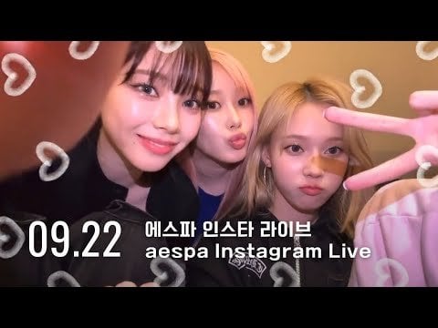 240922 Winter Instagram Live with Karina & Giselle