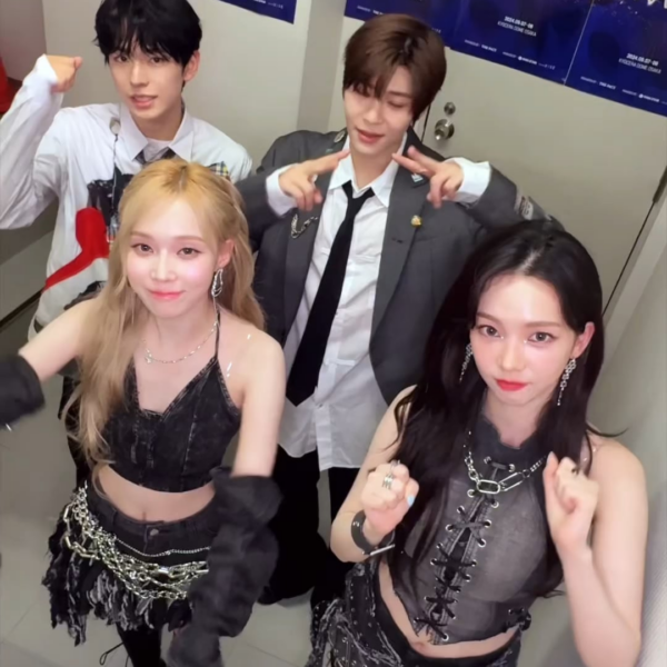 240921 NCT TikTok Update with Winter & Karina - Su-su-su Super #Steady 👽 (with NCT Wish Sion & Yushi)