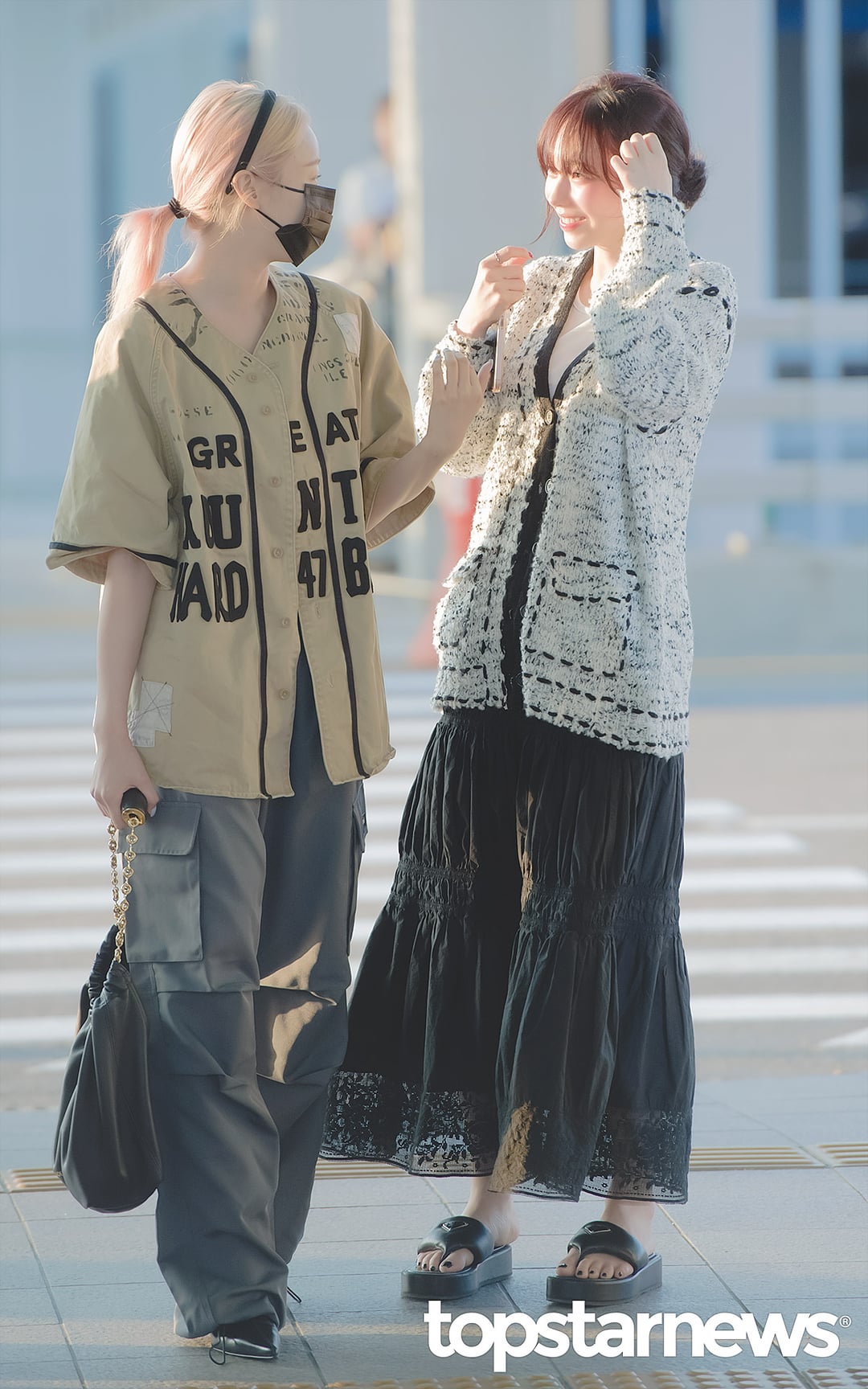 240927 aespa at Incheon International Airport heading to Thailand for 'SYNK : PARALLEL LINE TOUR' (Press Photos)