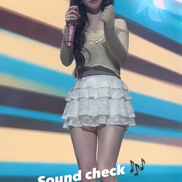 240902 aespa Instagram Story Update - SYNK : PARALLEL LINE in MELBOURNE — Sound check 🎶