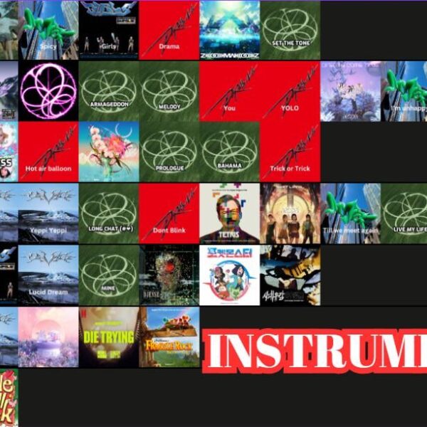 aespa instrumentals tier list