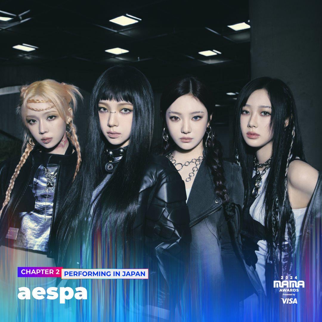 241015 aespa announced as part of the 1st Lineup for the 2024 MAMA Awards Chapter 2 @ Kyocera Dome, Osaka, Japan to be held on November 23, 2024